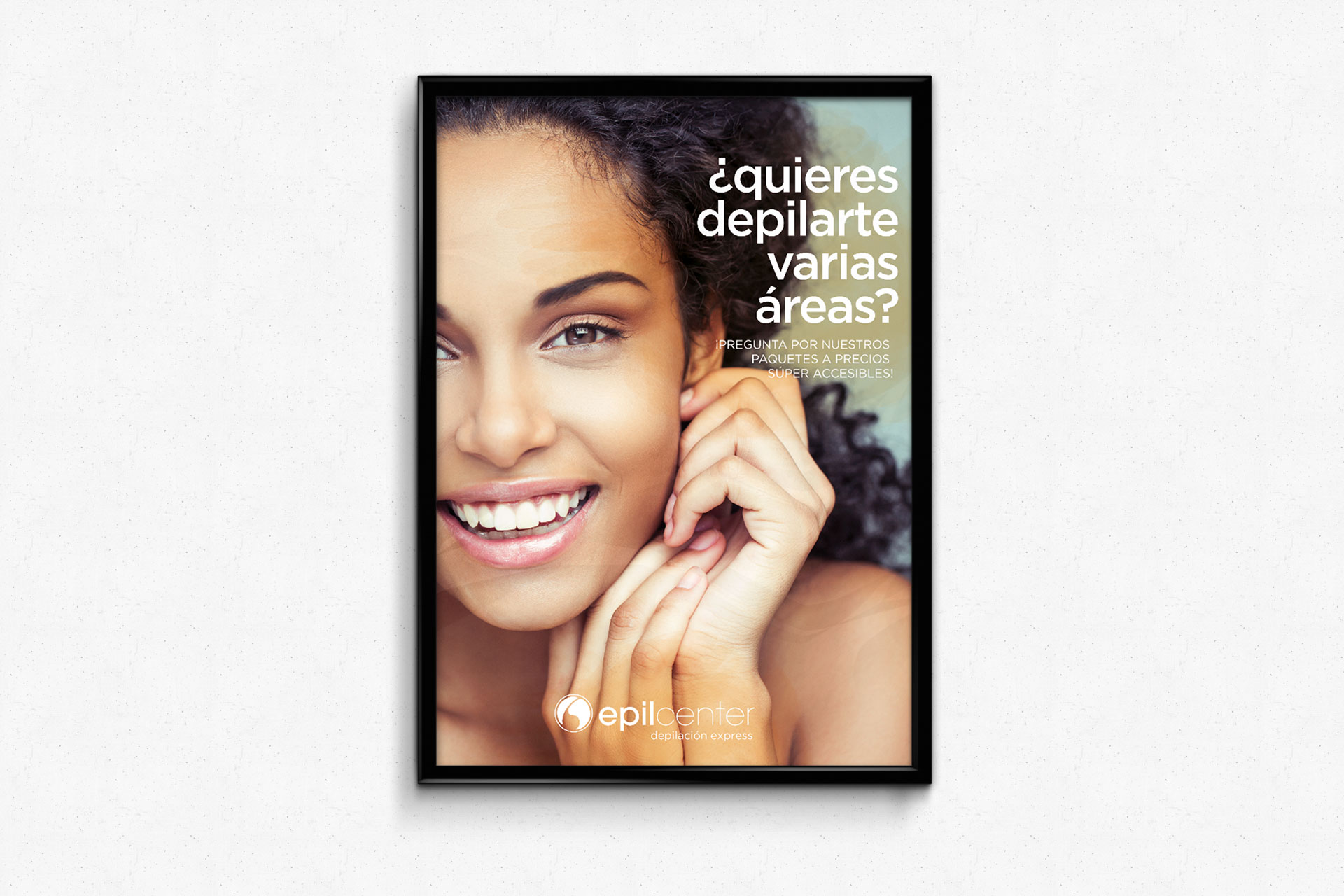 Poster Campaign — ¿Quieres depilarte?