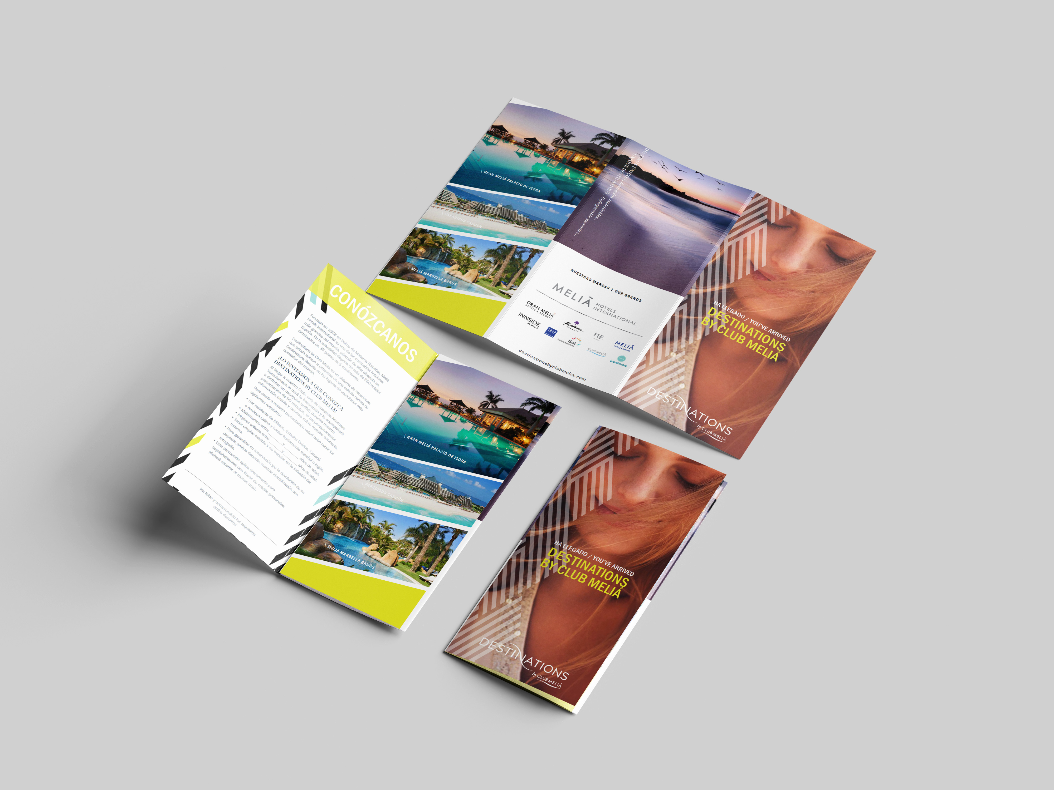 Trifold Tour Invitation Brochure
