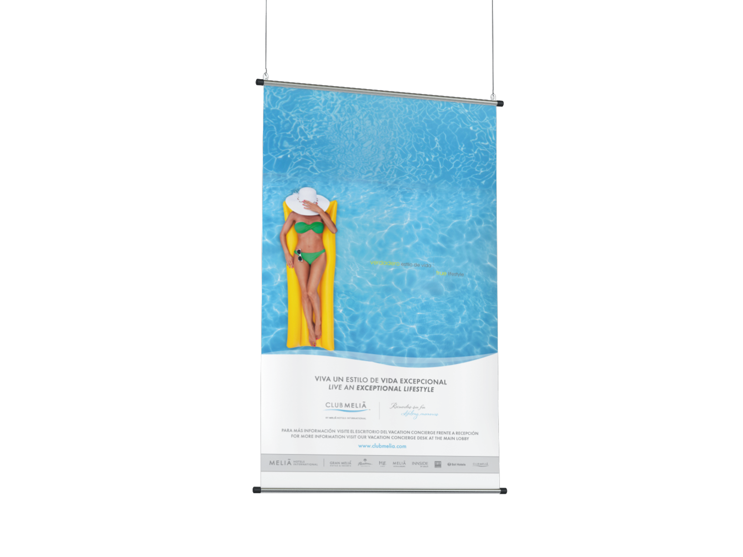 Modern Hanging Banner