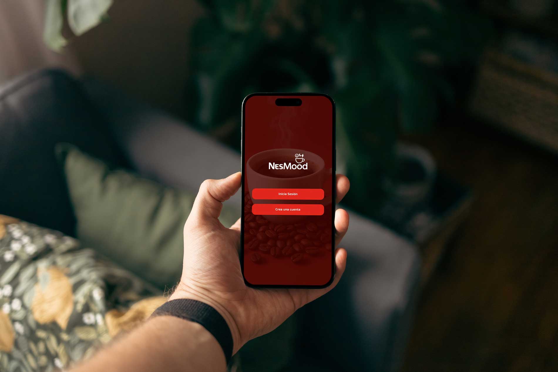 NesMood — App mockup