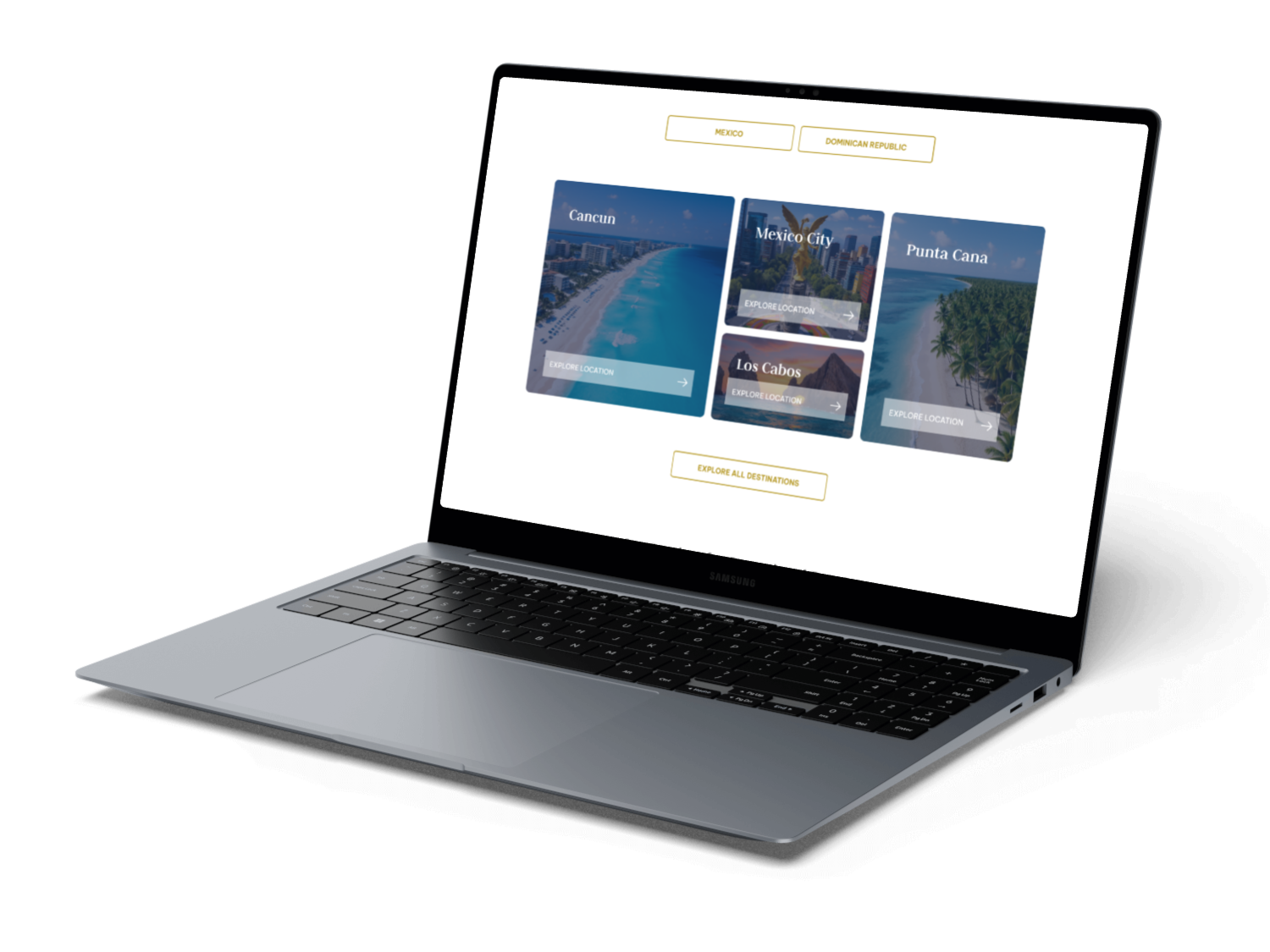 Tropical Incentives — Desktop scroll